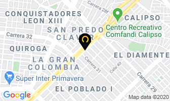 Mapa de Ferretería El Crucero en Cali