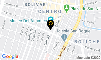 Mapa de Ferreteria el Martillo en Barranquilla