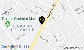 Mapa de Ferretería El Obelisco en Valledupar
