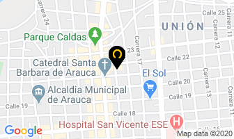 Mapa de Ferretería El Surtidor en Arauca