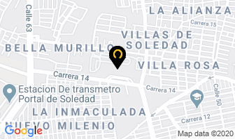 Mapa de Ferretería El Terminal en Soledad
