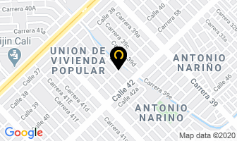 Mapa de Ferretería Eléctro Morris en Cali