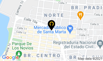 Mapa de Ferretería Galet en Santa Marta