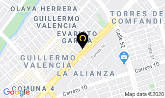 Mapa de Ferreteria Industrial S.a. en Cali