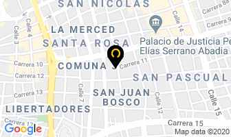 Mapa de Ferretería Jaramillo en Cali