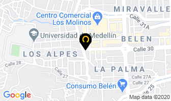 Mapa de Ferretería Jotaferr en Medellín
