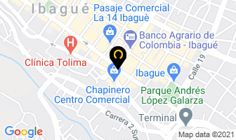 Mapa de Ferretería Junior en Ibagué