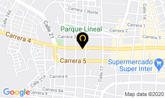 Mapa de Ferretería La 17 en Cartago