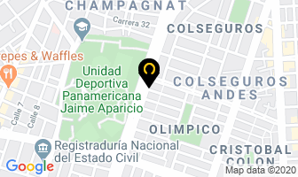 Mapa de Ferretería La Bodega Del Constructor en Cali