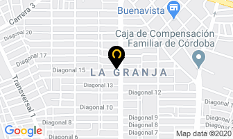 Mapa de Ferretería La Granja en Montería