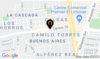 Mapa de Ferreteria La Nueva Ltda en Cali