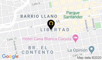 Mapa de Ferretería La Oriental en Cúcuta