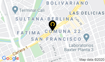 Mapa de Ferretería Levallejo A Z en Cali