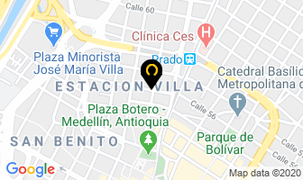 Mapa de Ferretería Líder en Medellín