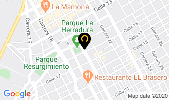 Mapa de Ferreteria Los Robles en Yopal