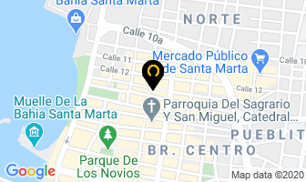 Mapa de Ferreteria Mamut en Santa Marta