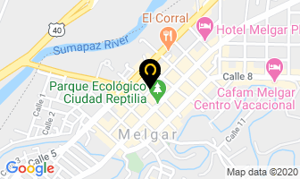 Mapa de Ferreteria Martinez en Melgar