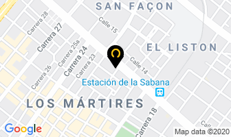 Mapa de Ferretería Mendez Ltda. en Bogotá D.C