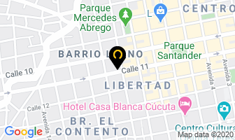 Mapa de Ferreteria Mundo en Cúcuta
