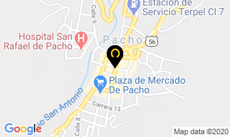 Mapa de Ferreteria Niño en Pacho