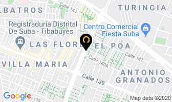 Mapa de Ferretería París en Bogotá D.C
