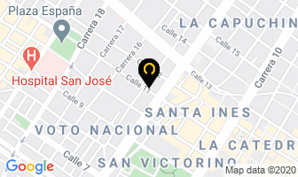 Mapa de Ferretería Santa Fé en Bogotá D.C