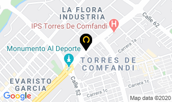 Mapa de Ferretería Sumivalle Ltda. en Cali