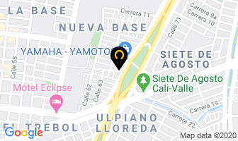Mapa de Ferretería Tecnifer en Cali