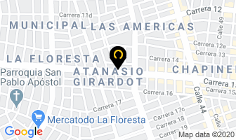 Mapa de Ferreteria Tornicomple en Cali