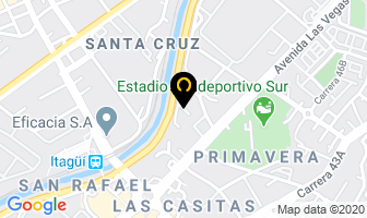Mapa de Ferretería Toroga en Envigado