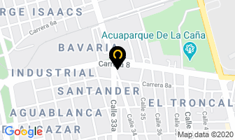 Mapa de Ferretería Variedades en Cali
