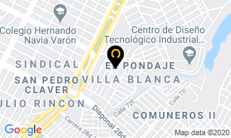 Mapa de Ferretería Y Accesorios en Cali