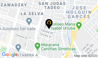 Mapa de Ferreteria Y Deposito De Materiales Los Arrayanes en Cali