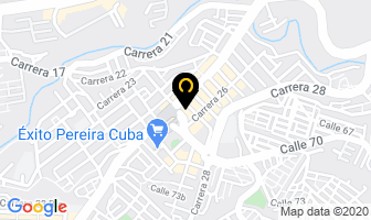 Mapa de Ferretriplex Cuba en Pereira