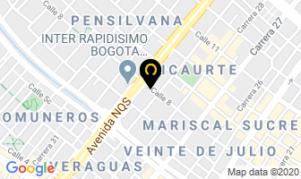 Mapa de Ferretubos S.a. en Bogotá D.C