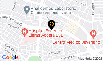Mapa de Ferrinllantas en Ibagué