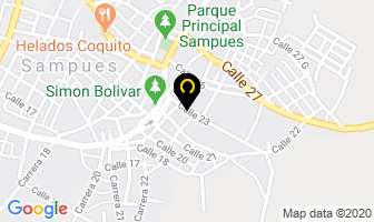 Mapa de Ferro B Y D en Sampues