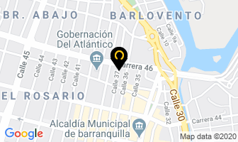 Mapa de Ferro-cat Ltda. en Barranquilla