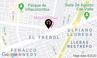 Mapa de Ferro-industrial Ltda. en Cali
