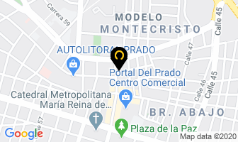 Mapa de Ferro-industrial Ltda. en Barranquilla