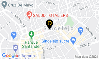 Mapa de Ferro Tornillos en Sincelejo