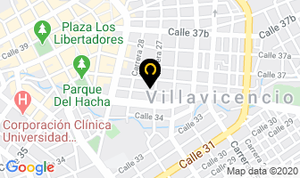 Mapa de Ferroaluminios Ltda. en Villavicencio
