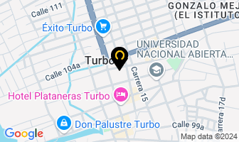 Mapa de Ferrocampo Urabá en Turbo