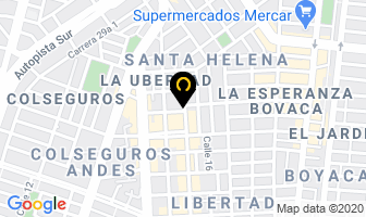 Mapa de Ferrocementos Don Carlos en Cali