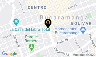 Mapa de Ferrocentro La 15 en Bucaramanga