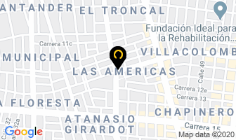 Mapa de Ferroeléctricos & Miscelánea Mejía Duque en Cali