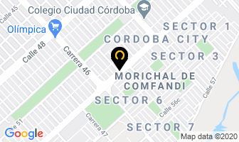 Mapa de Ferroelectricso La Mariposa en Cali