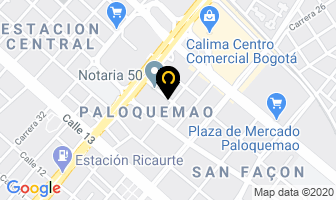 Mapa de Ferrol en Bogotá D.C