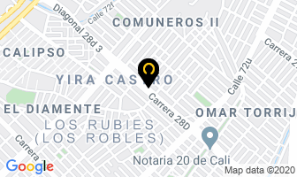 Mapa de Ferrollaves La Paz en Cali