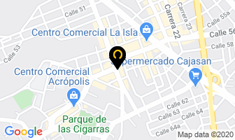 Mapa de Ferromallas en Bucaramanga